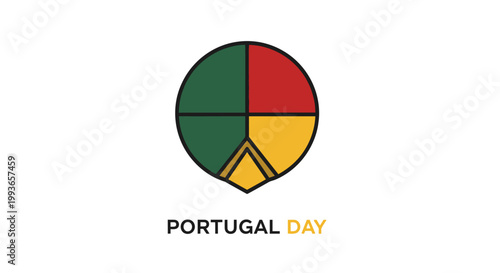 Free Download Portugal Day Celebration Logo Design. - GFXLoad