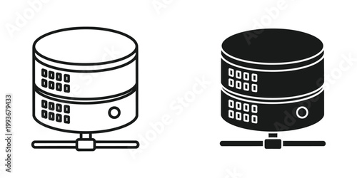 Comparison of traditional and modern storage server units in a network setup