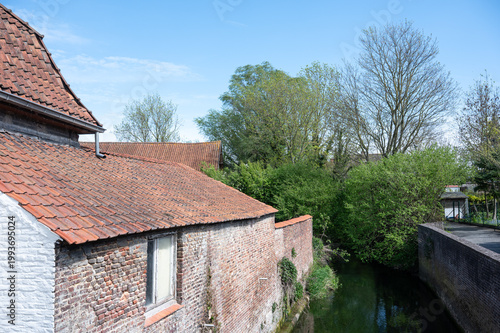 Watermolen district historic brick houses