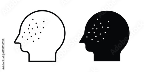 Pimple inflammation icon