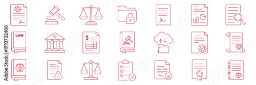 Survey and feedback icons set representing forms, ratings, reviews, customer response, data collection, evaluation and communication. Editable Stroke. Checklist document icon set. Exam icons.