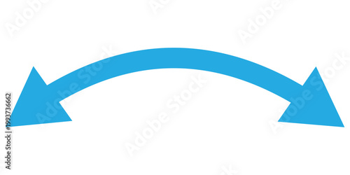 Set of long arrow vector, icon. Black horizontal double side arrow. Straight long arrow vector icon set. Long arrows left and right in flat style. Long arrow silhouette, symbol, icon design. 