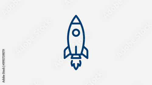 A rocket ship blasts off into the sky with flames coming out.