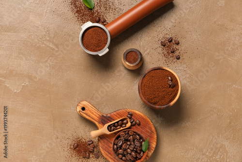Portafilter and bowl with c...