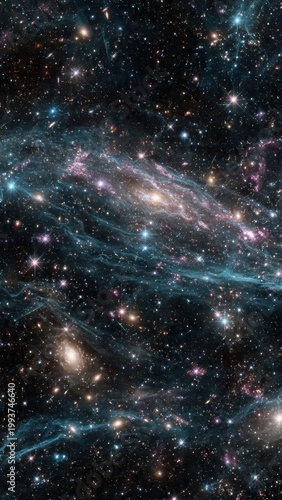 Stunning Spiral Galaxy in Deep Space