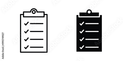Planning icon solid glyph and line series icons