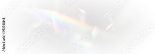 Photos Crystal prism light splits into colorful glowing beams