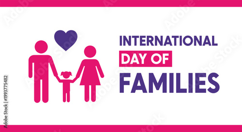 International day of families illustration a celebration of family bonds