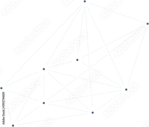 네트워크-링크-연결-연결망-관계망-상호작용-비즈니스-연계-망-연결망 구조-데이터-디지털-IT-AI-인공지능-테크-인프라-노드 연결-점선