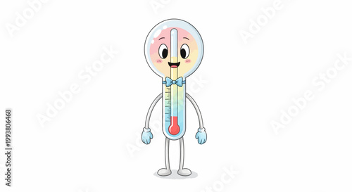 Cartoon character in spacesuit smiling.
