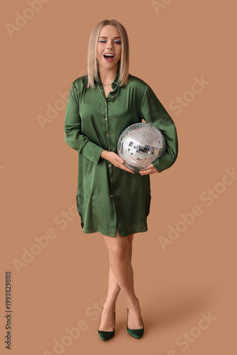 Beautiful young woman with ...