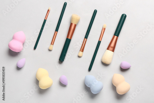 Makeup sponges and brushes ...