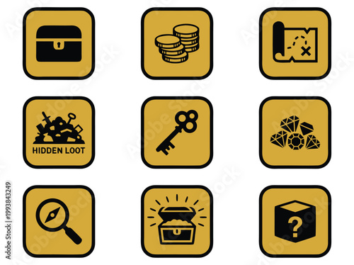Treasure Icons Collection.