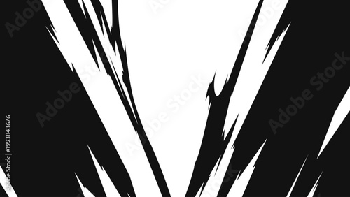 High-contrast black and white composition, perfect for comic action scenes, dynamic backgrounds, and dramatic visual effects.