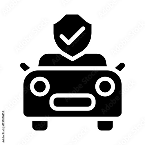 Car Insurance fill icon