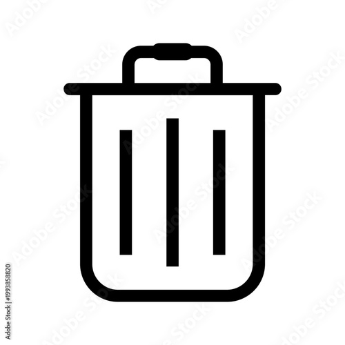 Trash Bin Delete Icon