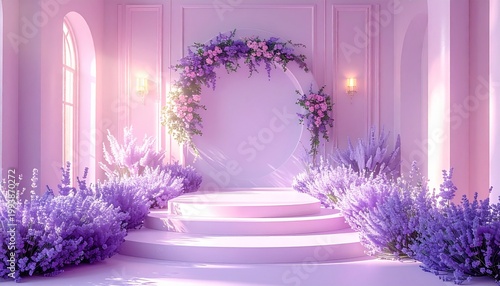 A cinematic overhead shot of a tranquil tropical beach where turquoise waves gently lap against pristine white sands fringed by lush green palm trees