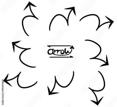やじるしセット 四方八方 はねる