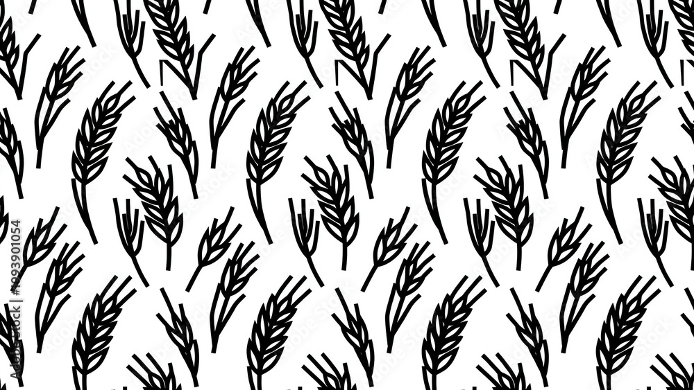 Fototapeta premium Grass Texture Seamless Pattern for Surface and Corporate Branding Projects