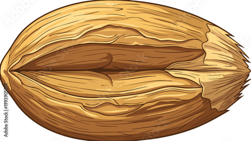 Detailed Close up Wheat Grain Perfect for Agricultural or Food Texture Design