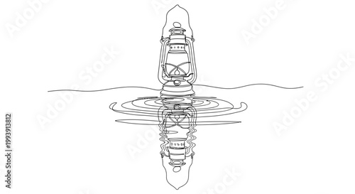 Detailed Illustration of a Submarine.