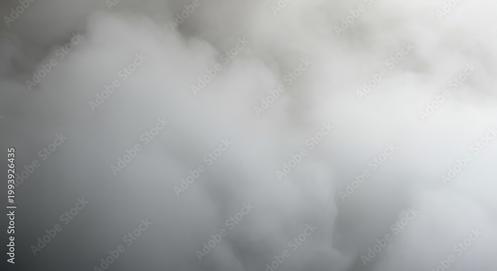 Fototapeta premium Ethereal and dense fog texture fills the frame completely, providing abstract, atmospheric obscurity and copy space, solitude, dense, atmospheric