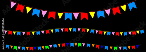 Decoration ornament on festive days. Which can be used to play at home or on stage for weddings, religious and social events. Editable file.ai