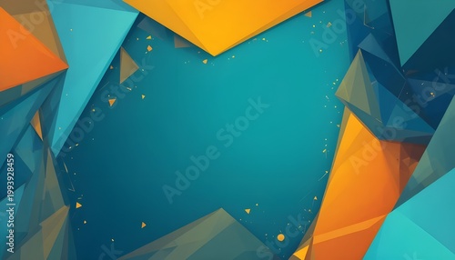 Creative geometric banner vector EPS10
