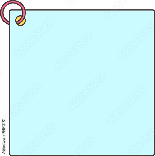 귀퉁이 스프링 메모_스트로크