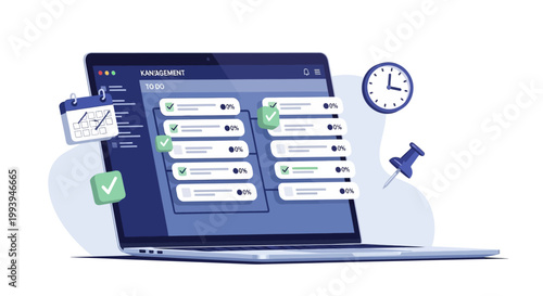 Innovative technology solution for efficient task management and project planning on a digital platform