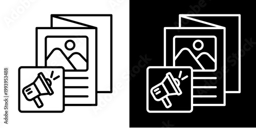Media Files Icon Set White Style Collection