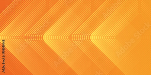 Modern orange and yellow combination color abstract Minimal pattern background. Geometric shapes design. 3d vector