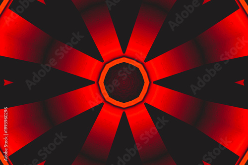 Abstract orange and black surreal background image