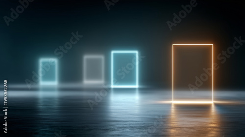 Illuminated Paths: Abstract...