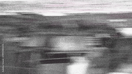 фотографія Abstract Halftone Texture With Diagonal Lines And Grainy Dots In Black And White