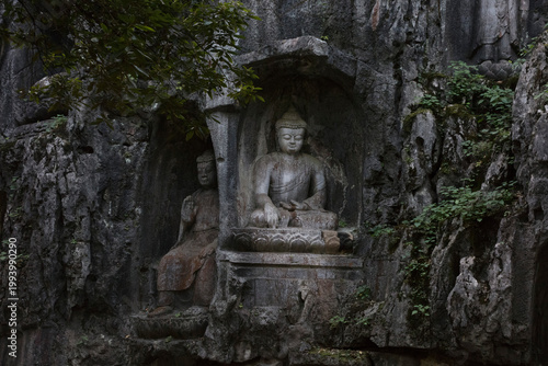 lingying buddha temple in hangzhou china