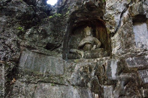 lingying buddha temple in hangzhou china