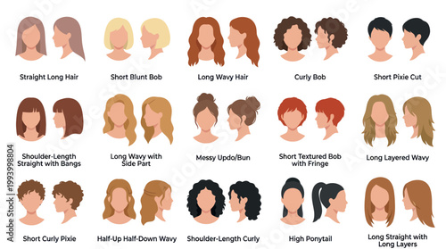 Diverse Hairstyles Icons: Beauty, Fashion, and Style Guide