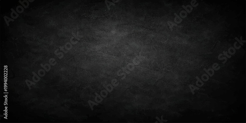 Tableau sur toile Dark grunge black paper texture on an old dirty concrete wall surface with a bla