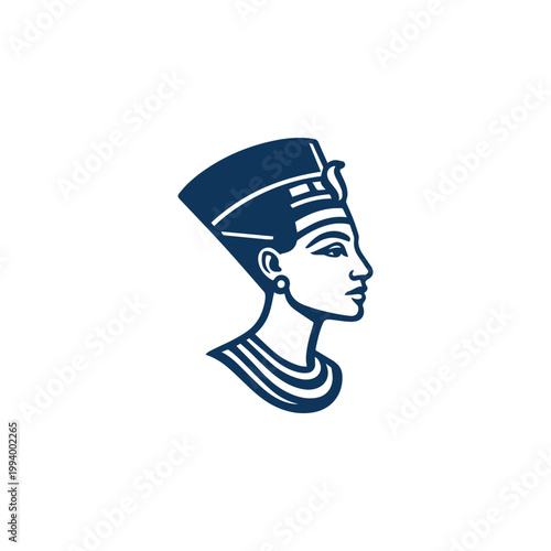 Egypt Nefertiti Logo