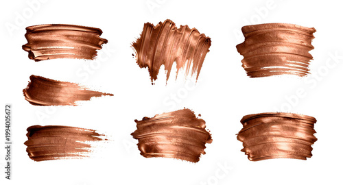 copper brush stroke, metallic paint, shiny texture, copper foil, abstract brush, paint stroke, gold texture, bronze stroke, artistic smear, grunge brush, metallic splash, foil texture, design element,