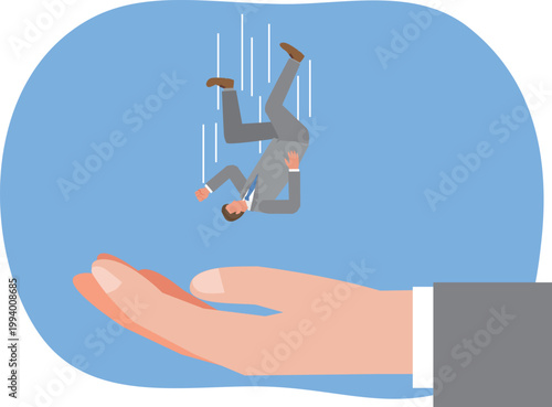 失敗するビジネスマンのサポート