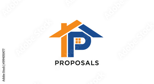 Modern Real Estate Proposal Logo Design for Business Branding.