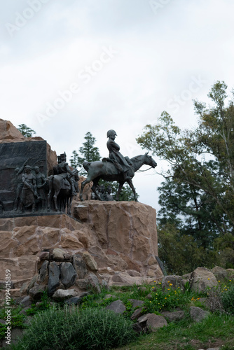 Monument to the army of the andes, cerro de la gloria, mendoza