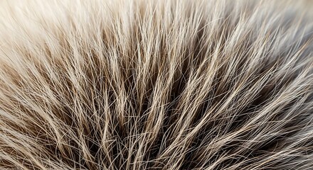 Macro fur texture photos of animal coat with soft natural colors close-up