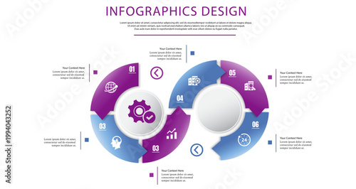 Modern infographics feature a step-by-step approach and creative designs with color gradients.