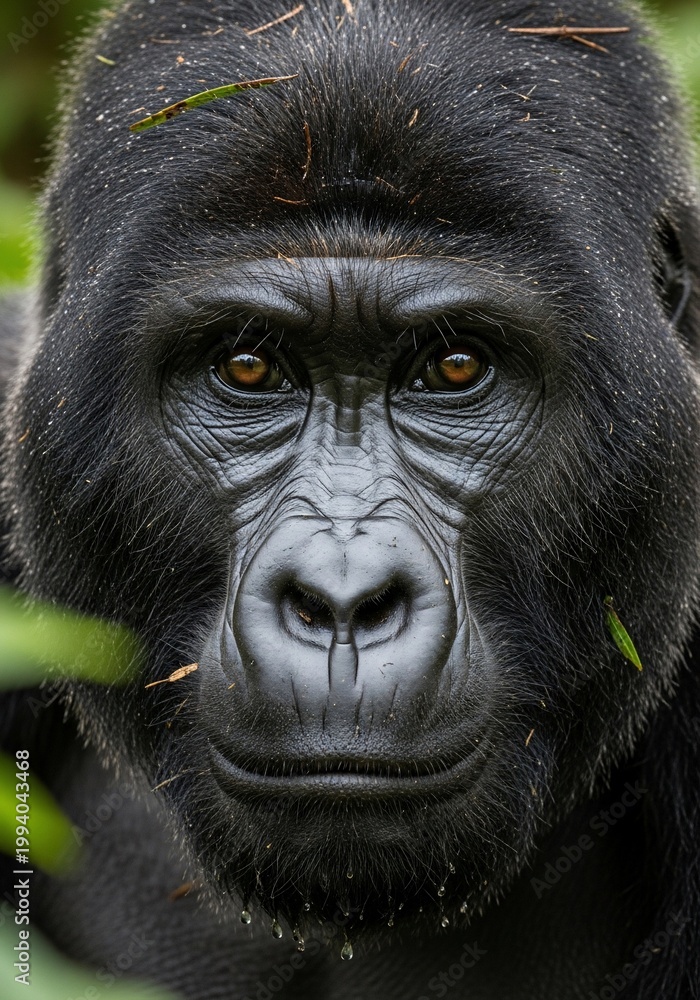 Obraz premium Gentle Giant's Gaze