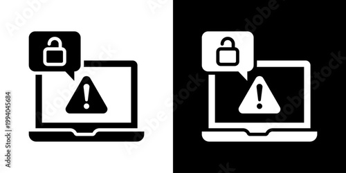 Data Breach Icon Set Multiple Style Collection