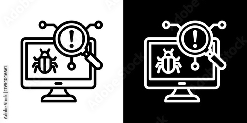 Malware Icon Set Multiple Style Collection