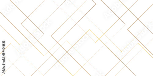 Abstract background golden square stock line background. abstract artistic of geometric background Gold gradient abstract seamless vector pattern. Minimal style website banner, decoration Vector.	